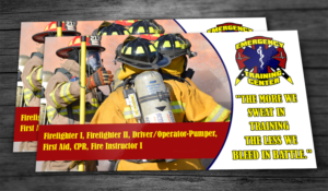 Postcard Design by Designing Fever for Emergency Training Center, LLC | Design #7696822
