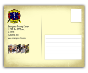Postcard Design by elveneclipse for Emergency Training Center, LLC | Design: #7676325