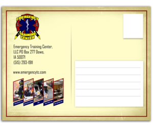 Minnesota Firefighter Training | Diseño de Postal por elveneclipse