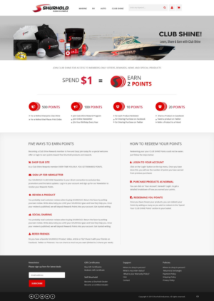 Landing Page Design by pb for Shurhold Industries, Inc. | Design: #7161524