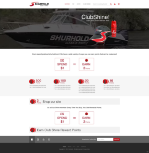 Landing Page Design by pb for Shurhold Industries, Inc. | Design: #7166568