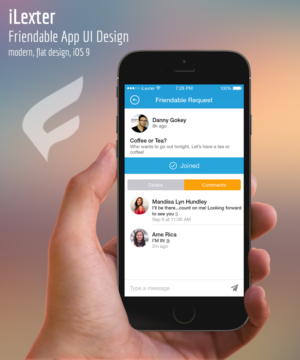 App-Design von iLexter für Friendable, Inc | Design: #7206496