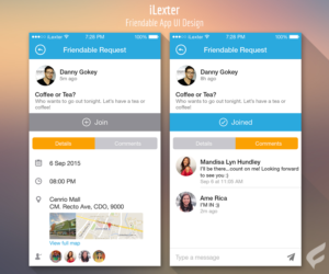 App-Design von iLexter für Friendable, Inc | Design: #7206524