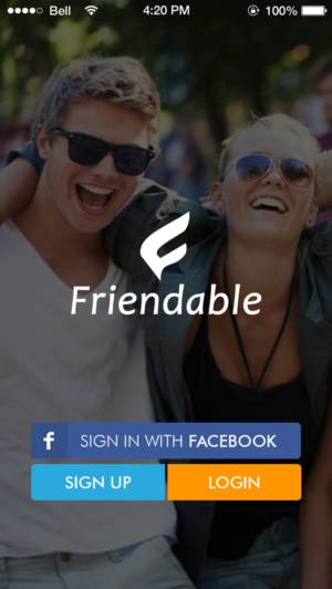 App-Design von the-lion-king für Friendable, Inc | Design: #7194802