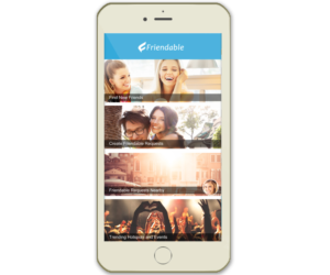 App-Design von Eni Shehu für Friendable, Inc | Design: #7213332