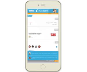 App-Design von Eni Shehu für Friendable, Inc | Design: #7213333