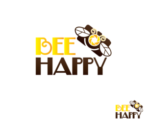 Logo Design by ICKE for Bee Happy Pictures | Design: #7263635