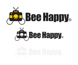Logo Design by imagarth for Bee Happy Pictures | Design #7266338
