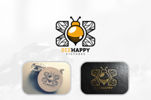 Logo Design by albertlatifi for Bee Happy Pictures | Design: #7212870