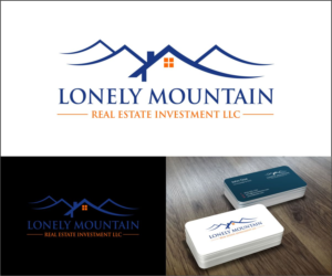 Logo-Design von GOODMAN für Lonely Mountain Real Estate Investment LLC  | Design: #7189433