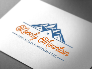 Logo-Design von M Sidik Pramono für Lonely Mountain Real Estate Investment LLC  | Design: #7207667