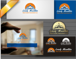 Logo Design by ArifRif for Lonely Mountain Real Estate Investment LLC  | Design #7156448