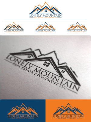 Design de Logo par Logo Xtudio pour Lonely Mountain Real Estate Investment LLC  | Design : #7171291