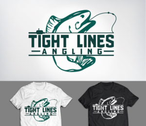 Logo Design by KHDesigns for Tigh Lines Angling | Design: #7244301