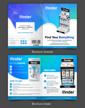 Wholesale company needs a sales brochure for our latest gadget- Key Finder. We sell to retailers | Broschüren-Design von SAI DESIGNS