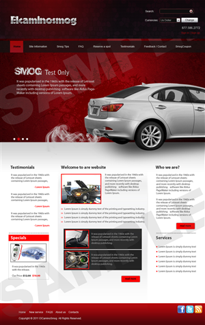 Web Design by pb for this project | Design: #370420