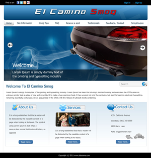 Web Design by pb for this project | Design: #370424