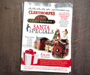 Santa Specials Poster for Light Railway | Poster-Design von see why