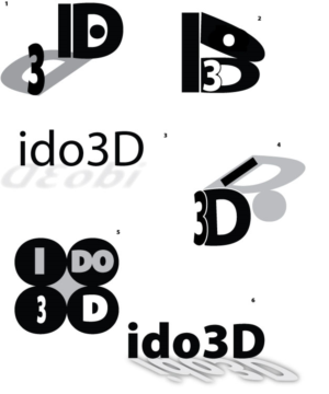 Logo Design by fourdog123 for ido3D | Design: #7188829