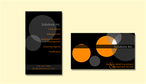 Business Card Design by Tanya for Solutions Inc. | Design: #1829269