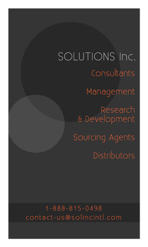 Business Card Design by Tanya for Solutions Inc. | Design: #1851101