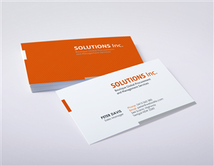 Business Card Design by logodentity for Solutions Inc. | Design: #1832510