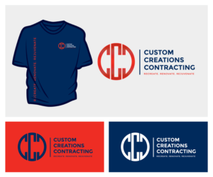 Logo Design by Ronald Stevens CGD for Custom Creations Contracting LLC | Design: #7319610