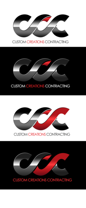Logo Design by photograffitic for Custom Creations Contracting LLC | Design: #7299127