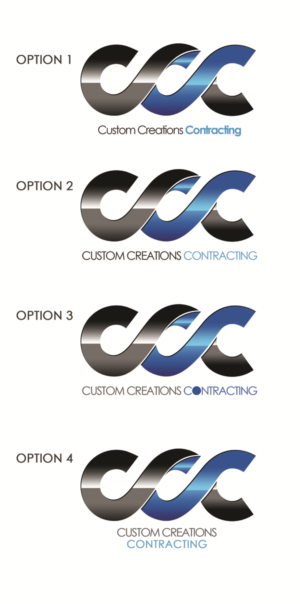 Logo Design by photograffitic for Custom Creations Contracting LLC | Design: #7309849