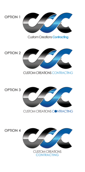 Logo Design by photograffitic for Custom Creations Contracting LLC | Design: #7309934