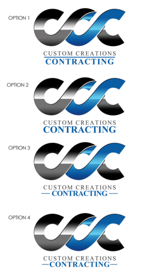 Logo Design by photograffitic for Custom Creations Contracting LLC | Design: #7321567