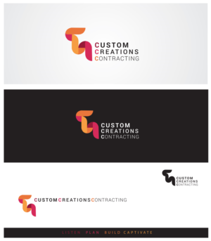 Logo Design by CanDoDesign for Custom Creations Contracting LLC | Design: #7178532