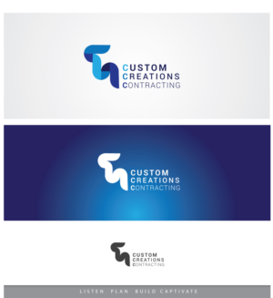 Logo Design by CanDoDesign for Custom Creations Contracting LLC | Design: #7178862