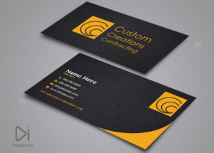 Logo-Design von Design Inc für Custom Creations Contracting LLC | Design: #7307959