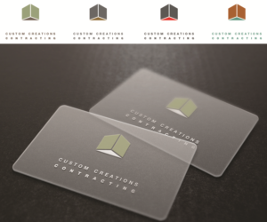 Logo Design by ChicD for Custom Creations Contracting LLC | Design: #7184008