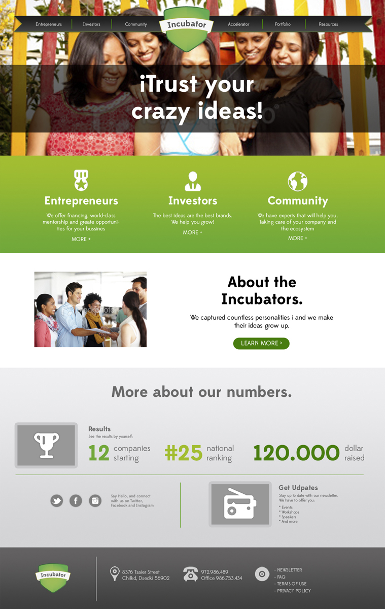 Web Design by silviaer for Teledirect | Design #1826927