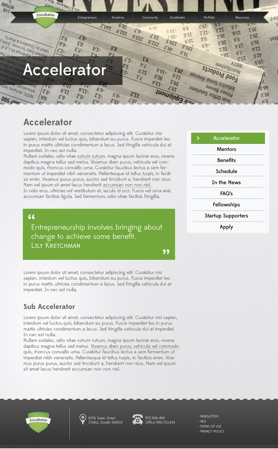 Web Design by silviaer for Teledirect | Design #1858528