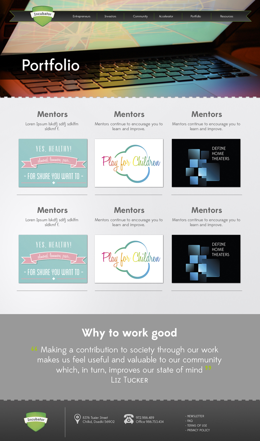 Web Design by silviaer for Teledirect | Design #1858854