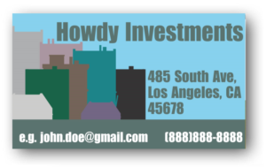 Business Card Design by ernestsegovia