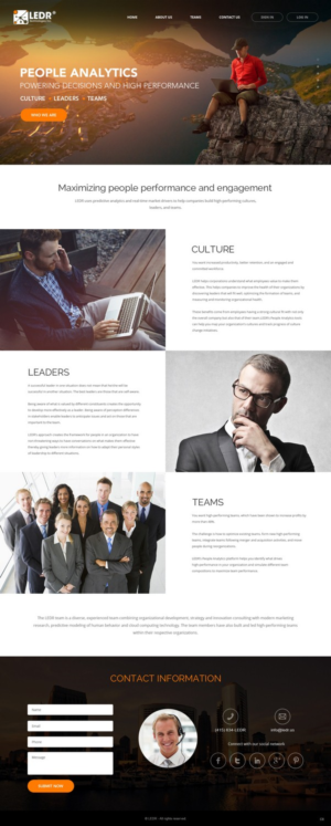 Web Design by pb for this project | Design #7256569