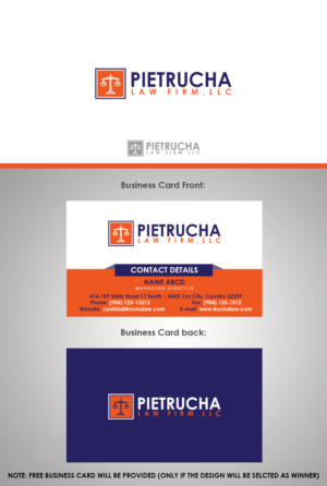 Diseño de Logo por Moustache-Graphics para Pietrucha Law Firm, LLC | Diseño: #7165739