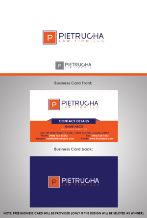Diseño de Logo por Moustache-Graphics para Pietrucha Law Firm, LLC | Diseño: #7165846
