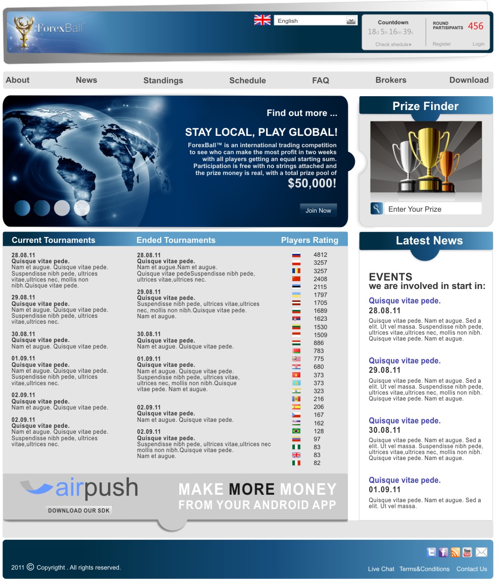 Web Design by Tamara L. for this project | Design #402356