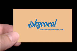 Business Card Design by Minute for SkyVocals | Design: #1834647