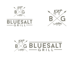 Bluesalt Grill     | Logo Design by Ena
