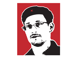 T-shirt Design: Snowden - Che Guevara Style