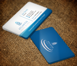 Business Card Design by AFHUN for Atlantis Pool/Spa Service&Repair LLC | Design: #7253045