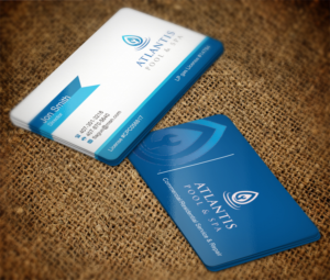 Visitenkarten-Design von AFHUN für Atlantis Pool/Spa Service&Repair LLC | Design: #7253068