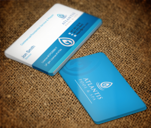 Visitenkarten-Design von AFHUN für Atlantis Pool/Spa Service&Repair LLC | Design: #7253075
