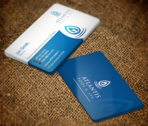 Business Card Design by AFHUN for Atlantis Pool/Spa Service&Repair LLC | Design: #7253088